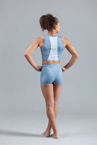 Soft Blue Sports Top