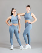Soft Blue Sports Leggings