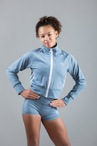 Soft Blue Sports Jacket