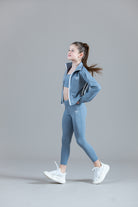 Soft Blue Sports Leggings