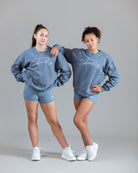 Soft Blue Over-Sized Sweater