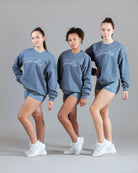 Soft Blue Over-Sized Sweater