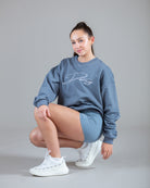 Soft Blue Over-Sized Sweater