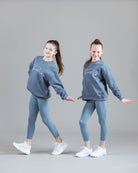 Soft Blue Over-Sized Sweater