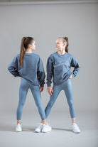 Soft Blue Sports Leggings