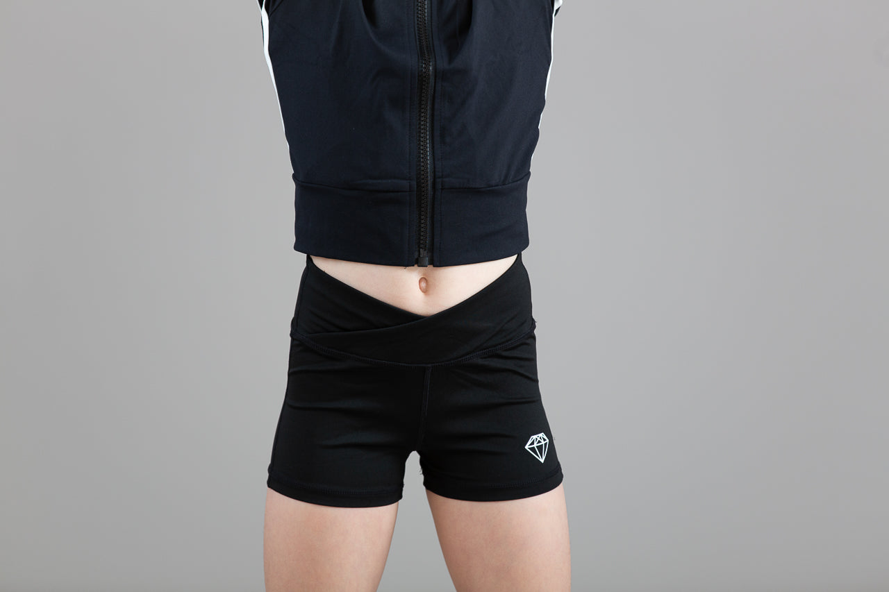 Lycra Sports Mesh Shorts - BLACK